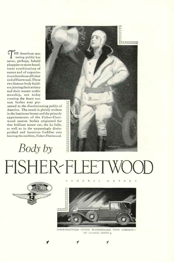 1928 General Motors Auto Advertising